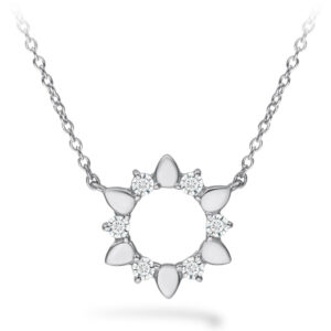 0.15 ctw. Aerial Eclipse Mini Pendant in 18K White Gold