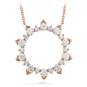 1.75 ctw. Aerial Eclipse Large Pendant in 18K Rose Gold