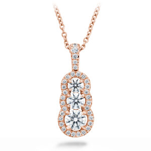 0.77 ctw. Aurora Pendant - Small in 18K Rose Gold