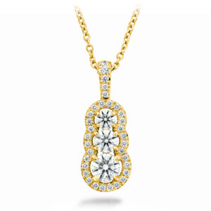 0.77 ctw. Aurora Pendant - Small in 18K Yellow Gold