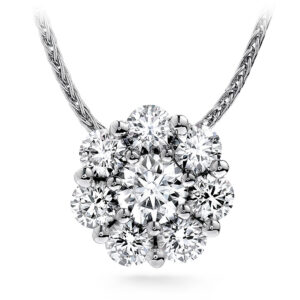 0.2 ctw. Beloved Pendant Necklace in 18K White Gold