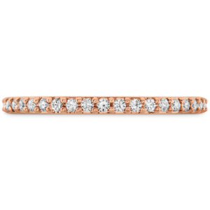 0.18 ctw. Camilla Diamond Band in 18K Rose Gold
