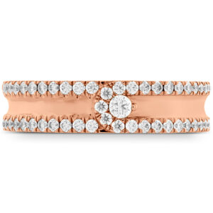 0.48 ctw. Coupled Encompass Diamond Intensive Band in 18K Rose Gold