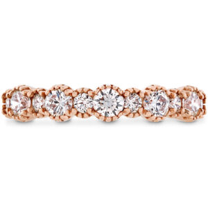 0.67 ctw. Behati Beaded Band in 18K Rose Gold