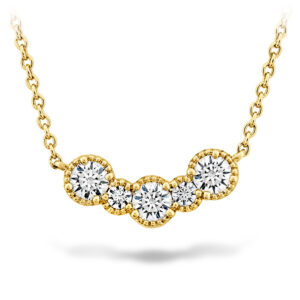 0.46 ctw. Behati Beaded Pendant - Small in 18K Yellow Gold
