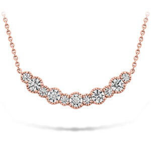 0.86 ctw. Behati Beaded Pendant - Medium in 18K Rose Gold