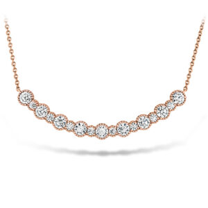 1.45 ctw. Behati Beaded Pendant - Large in 18K Rose Gold
