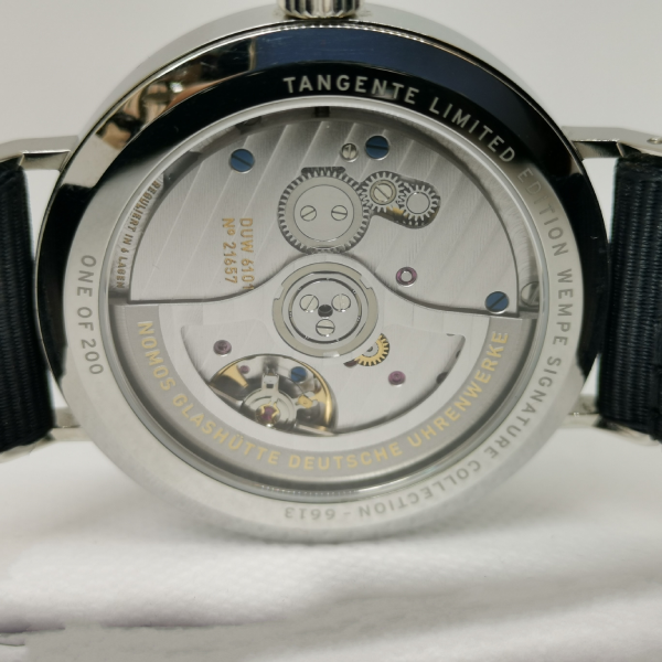 Nomos Glashutte Tagente "Wempe" - Image 5