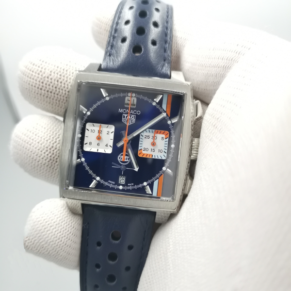 TAG Heuer Monaco Chronograph x Gulf - Image 5